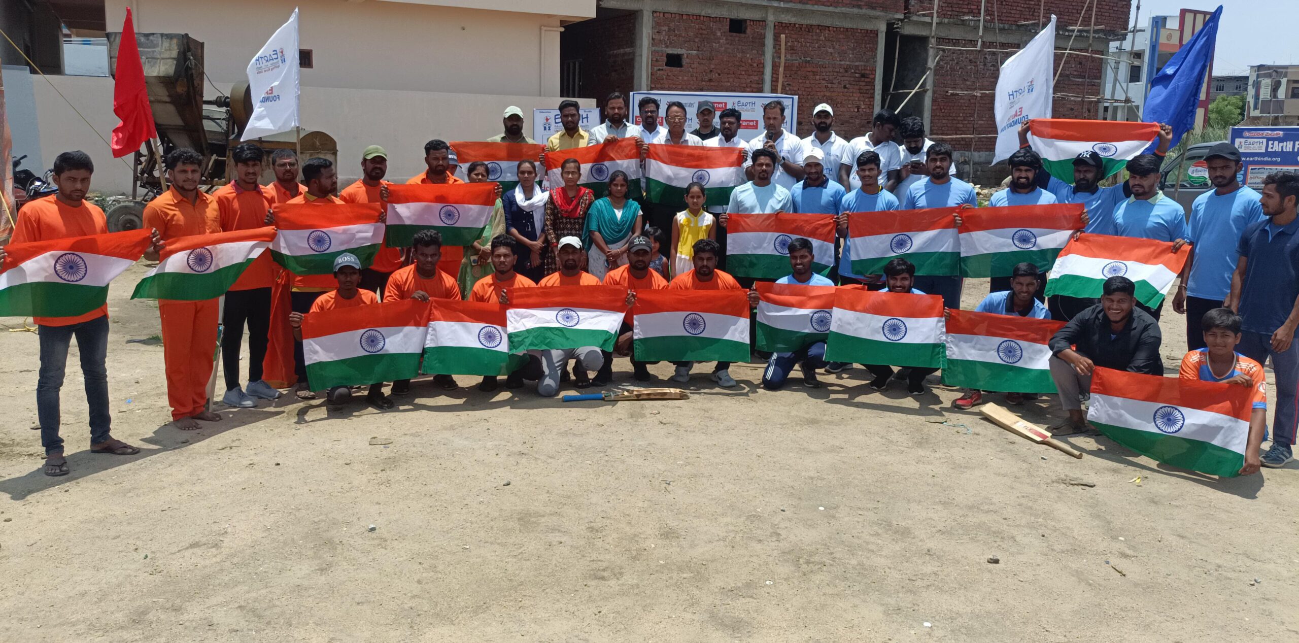 Standing with Soldiers: A Moment of Unity in Jangaon