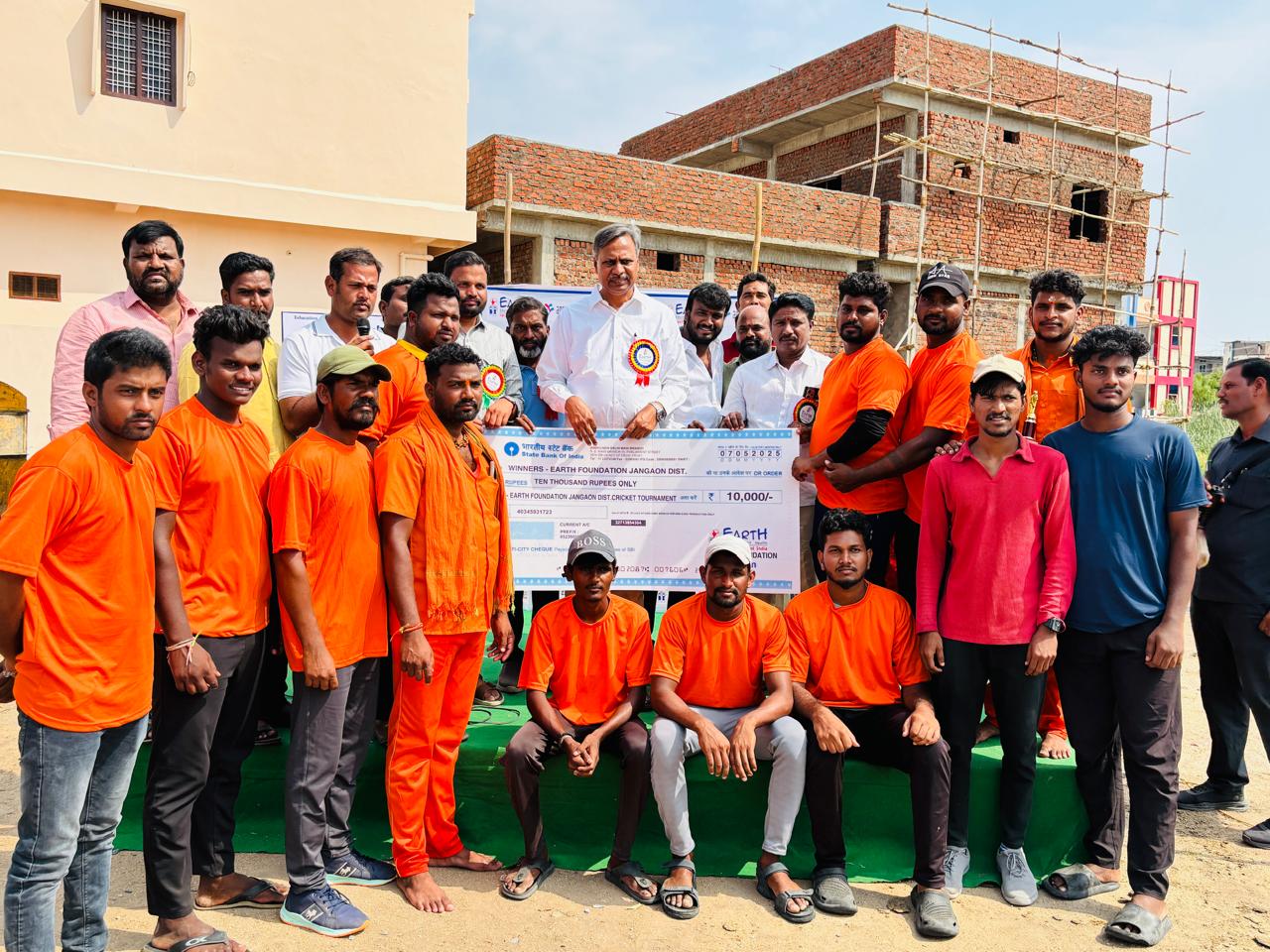 Cricket Tournament in Jangaon