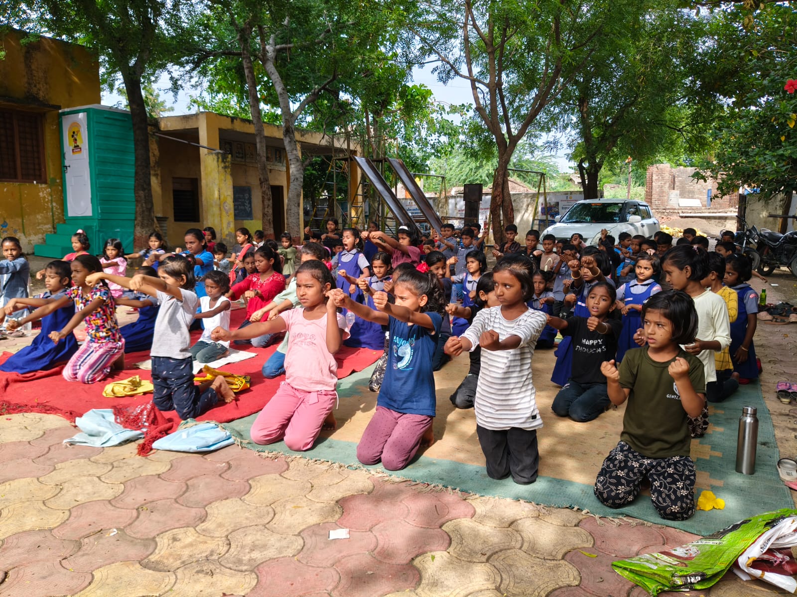 International Yoga Day in Kakandi