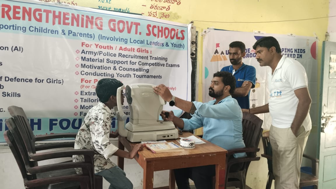 Eye Check-up Camp at Velkatur